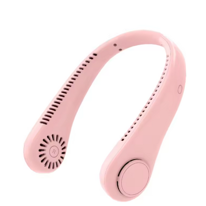 Rechargeable neck turbo fan